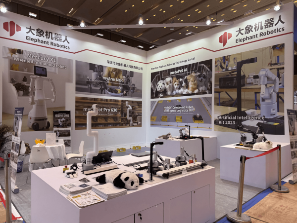 Elephant Robotics Advances Global AI-Powered Robot Innovation at Multiple International Events