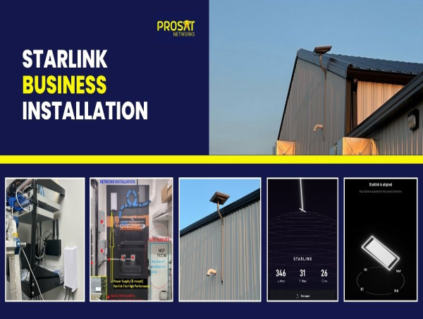 ProSat Networks offers Starlink Installation Services Nationwide USA