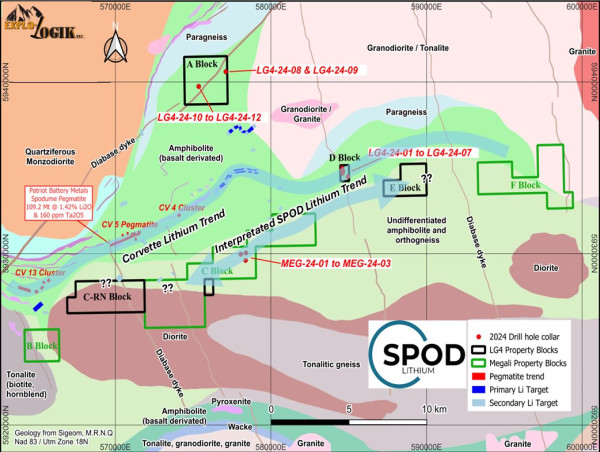 SPOD Lithium Found Zinnwaldite, Extensions on Corvette Trend, and Updates on Corporate Strategy