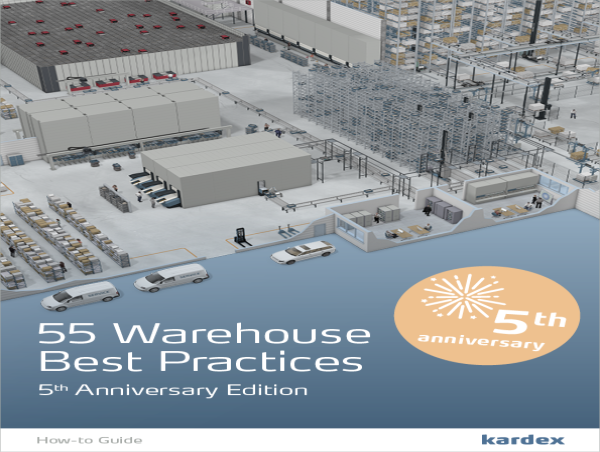 Kardex Releases 5th Anniversary Edition of Its Most Downloaded Warehouse Optimization Guide