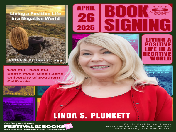  From Despair to Divine Hope: Linda S. Plunkett Launches Inspirational Book at LA Times Festival of Books 
