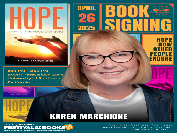 Karen Marchione to Appear at LA Times Festival of Books for 'Hope: How Other People Endure' Signing 