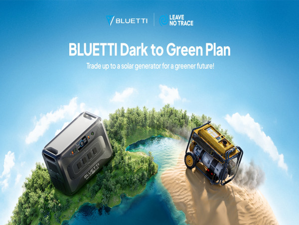  BLUETTI Launches 'Dark to Green' Plan to Promote Renewable Energy 