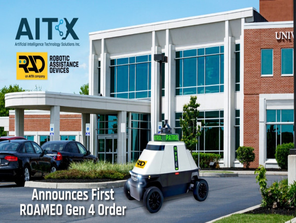  AITX's RAD Announces First ROAMEO Gen 4 Order 