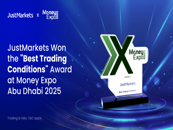  JustMarkets Won the 'Best Trading Conditions' Award at Money Expo Abu Dhabi 2025 