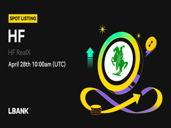  HF Realx (HF) Is Now Available for Trading on LBank Exchange 
