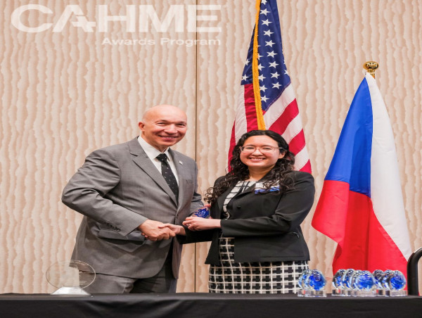  Congratulations to Laura Madarász of University of Cincinnati, the 2025 CAHME/Fawn Lopez Scholarship Recipient 