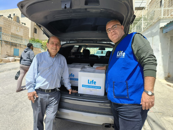  Life for Relief and Development (LIFE) Gives Hope to Residents of Bethlehem this Easter Holiday 