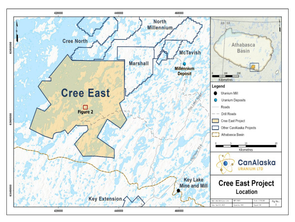 CanAlaska Completes Winter Drill Program at Cree East Project