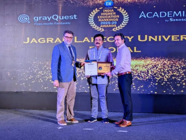 Jagran Lakecity University Celebrates Its 12th Foundation Day with Grand Festivities and Academic Honours
