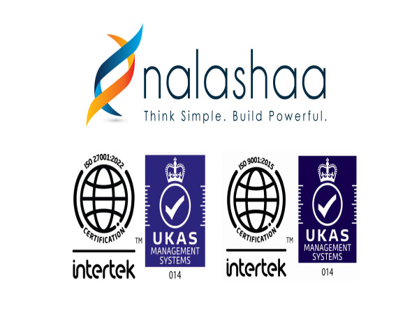 Nalashaa Re-Certified for ISO 9001:2015 and ISO 27001:2022 Standards