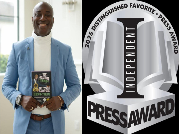 Dr. Juan P. Chisholm, Author of Mission Possible is recognized as a Distinguished Favorite Winner for Overall Excellence