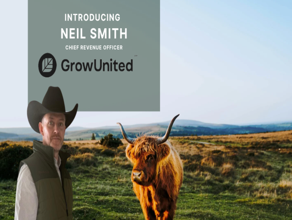 Grow United Announces Appointment of New VP of Growth, Regenerative Agriculture