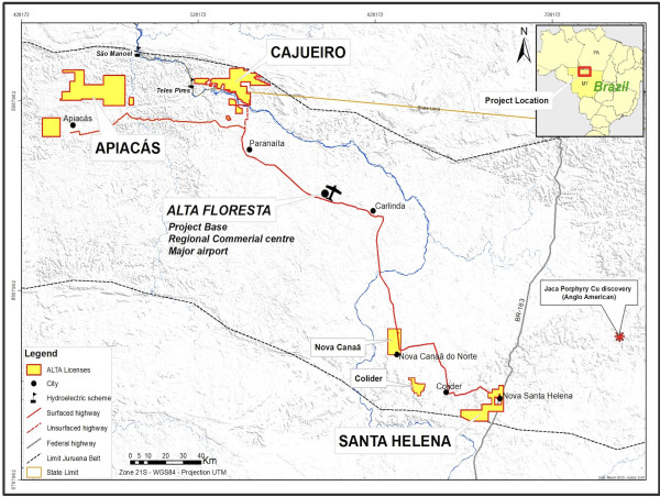  Altamira Gold Announces Maiden Mineral Resource Estimate for Maria Bonita Porphyry Gold Project, Cajueiro District, Brazil 
