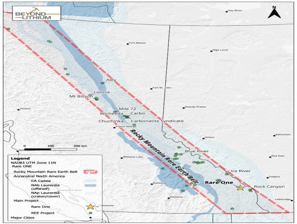  Beyond Lithium to Acquire Rare One Project in Southeastern British Columbia to Expand Critical Minerals Portfolio 