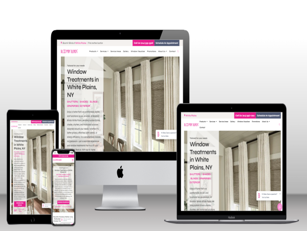  Bloomin’ Blinds of White Plains, NY Makes Custom Window Treatments More Accessible with New Website 