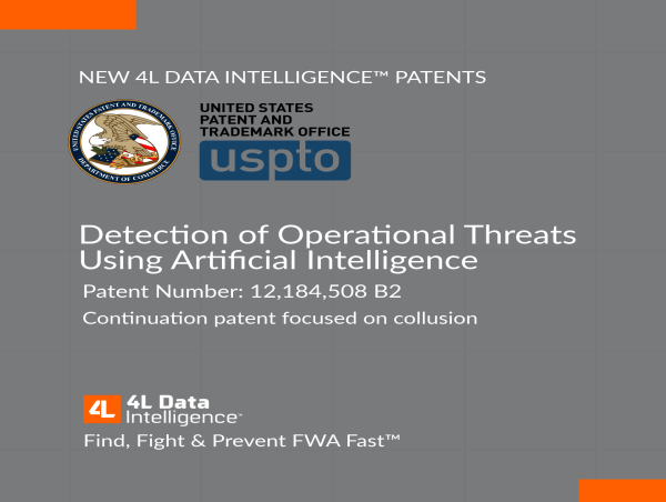 4L Data Intelligence Issued New Artificial Intelligence Patent