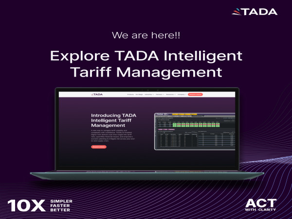 TADA Unveils AI-Powered Tariff Management to Help Enterprises Outsmart Global Trade Volatility