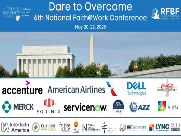Faith at Work conference attracts major corporate and civil society sponsors
