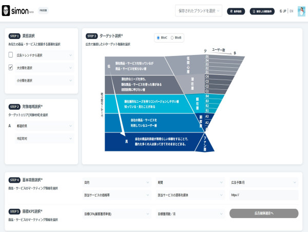 Launch of 'simon β' Marketing Platform to Powerfully Support Overseas Companies Expanding into the Japanese Market