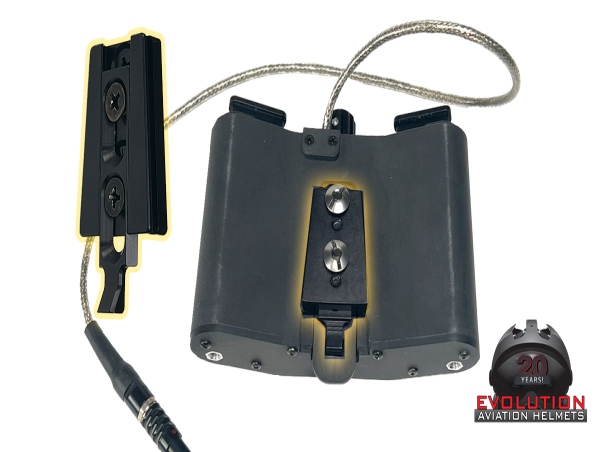 New Adjustable NVG Battery Mount Solves Longstanding Aviation Flight Helmet Issue