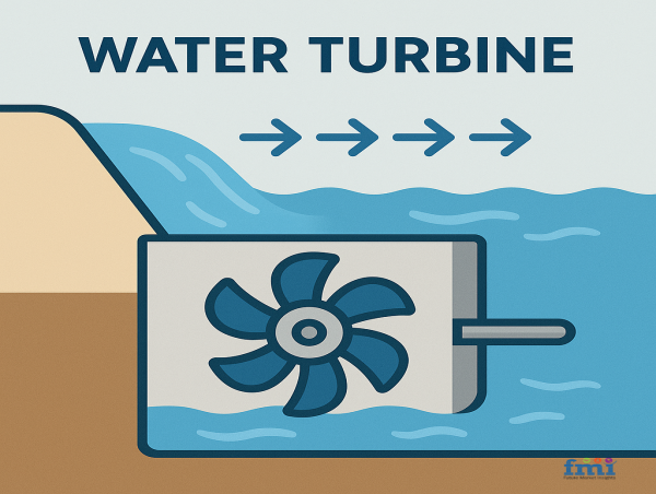 Global Water Turbine Market to Hit USD 4,236.9 million by 2035 Amid Small Hydro Surge and Eco-Friendly Tech Advancements