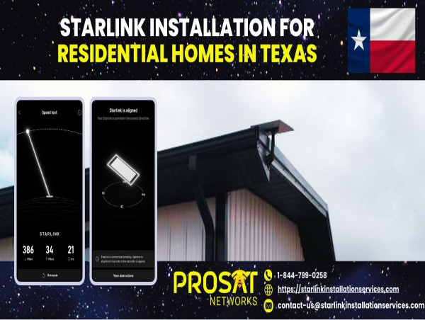 ProSat Networks Now Offers Starlink Installation Services in Texas