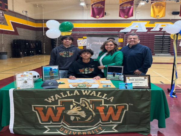 Diego Gutierrez Awarded Edgar Family Foundation Scholarship, Signs with Walla Walla University