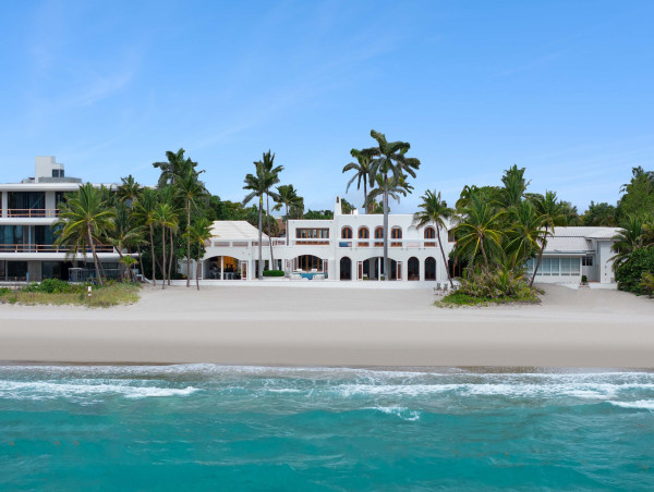 Pristine Oceanfront Estate in Prestigious Golden Beach, Florida To Sell at Auction via Sotheby’s Concierge Auctions