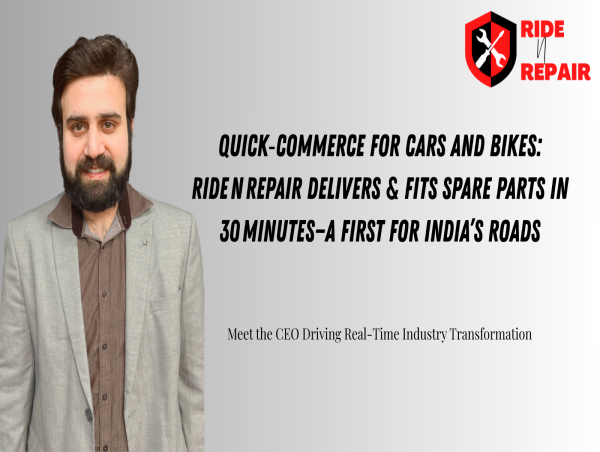 Quick‑Commerce Reaches the Garage: Ride N Repair Begins 30‑Minute Spare‑Parts Delivery and Installation
