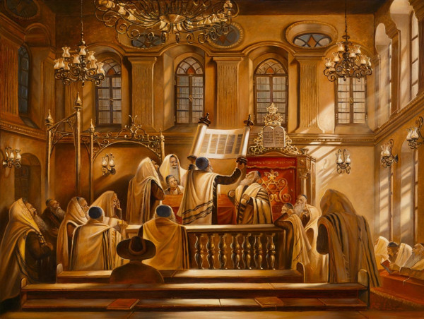 Renowned Jewish Artist Alex Levin Illuminates Jewish Heritage Through Captivating Judaica and Jewish Paintings.