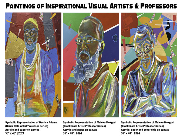 Portraits with Purpose: Ligel Lambert's Kickstarter Honors Inspirational Artists & Professors