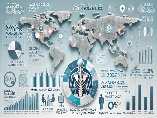  Global Scoliosis Management Market Poised to Reach USD 4,839.1 Million by 2035 at a CAGR of 3.9% | FMI 