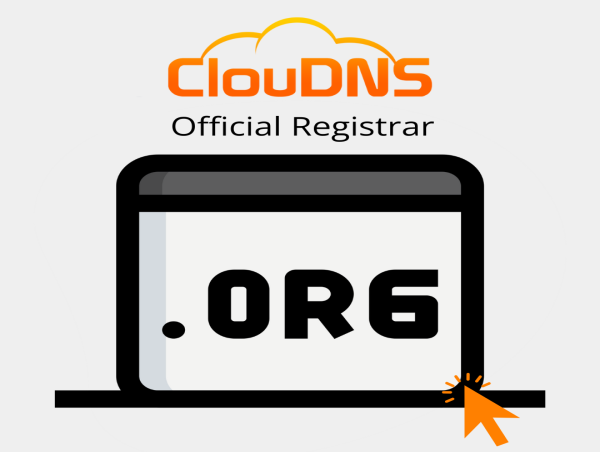 ClouDNS is Now Official Registrar for .ORG and Key Nonprofit Domain Extensions