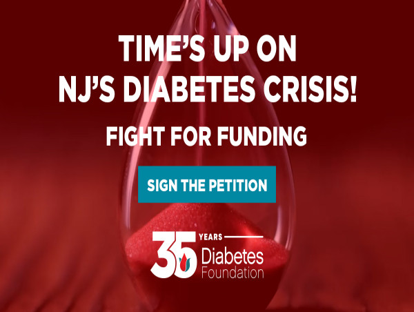 Diabetes Foundation Activates Petition to Mobilize NJ Residents and Secure Lifesaving Funding