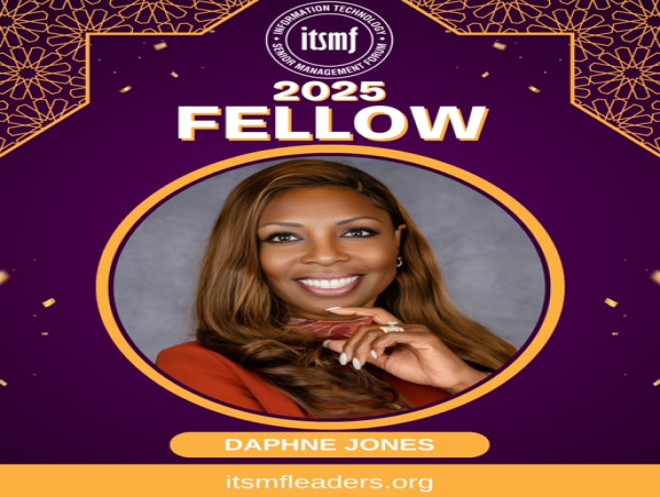 Daphne E. Jones Recognized as an ITSMF Fellow at the Technology Leaders Awards Gala