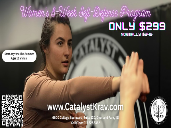 Catalyst Krav Maga Launches 8-Week Women’s Self-Defense Program in Overland Park
