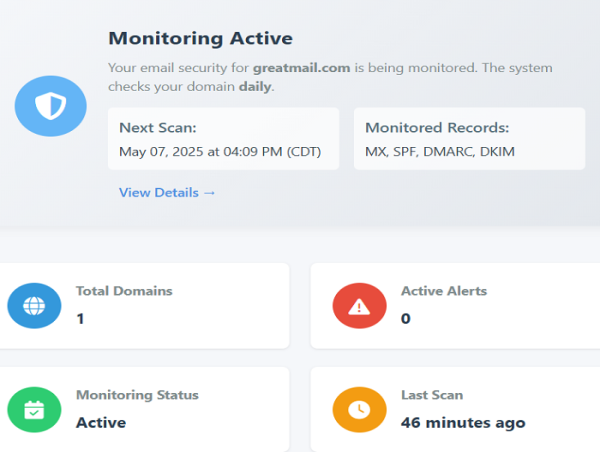  Greatmail Launches MXMonitor: Free DNS Mail Records Monitoring for Enhanced Email Security 