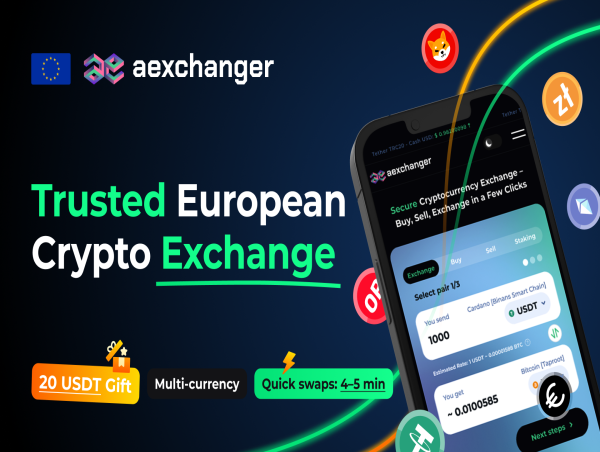 AEXchanger Re-launch Sets the New Standard for Crypto Exchange in Europe