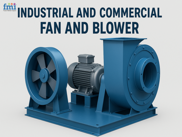 Industrial & Commercial Fan & Blower Market to Reach USD 18.3 Billion by 2034, Fueled by HVAC & Industrial Demand