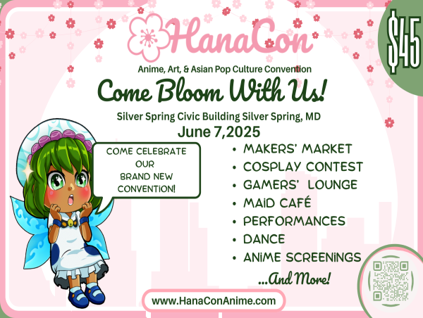  HanaCon 2025 Launches in the DMV with a Full Day of Anime, Art, and Asian Pop Culture 