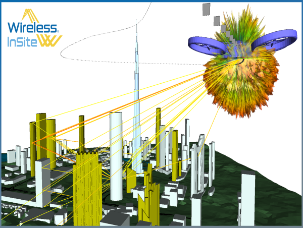 Next-Generation Wireless InSite Introduces Time-Based Mobility of RF Systems, Lunar Propagation and Wideband Ray-Tracing