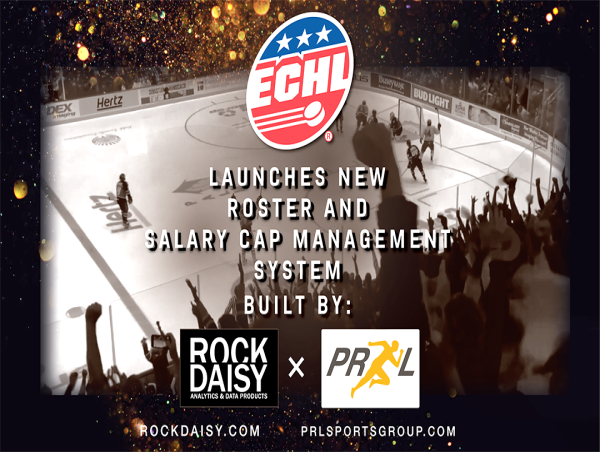 ECHL launches new Roster and Salary Cap Management System built by PRL Sports Group and RockDaisy LLC 