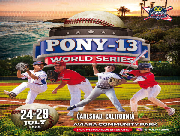 Carlsbad Youth Baseball Gears Up to Host the 2025 Pony-13 World Series