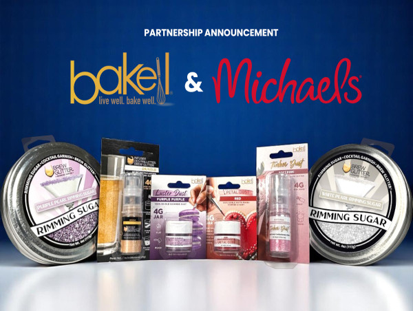 Bakell's signature edible decorations now available in Michaels retail stores nationwide
