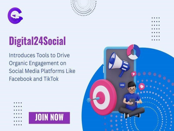 24Social Introduces Tools to Drive Organic Engagement on Social Media Platforms Like Facebook and TikTok