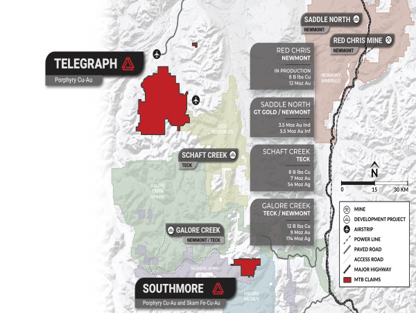 MTB Metals to Focus on its Telegraph Copper-Gold Porphyry and Sell Certain Non-Core Assets