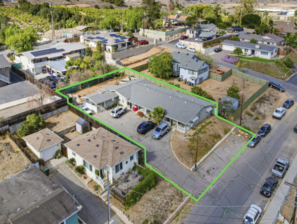 4-Unit Apartment Building Sold in Fallbrook by Apartment Realty Group