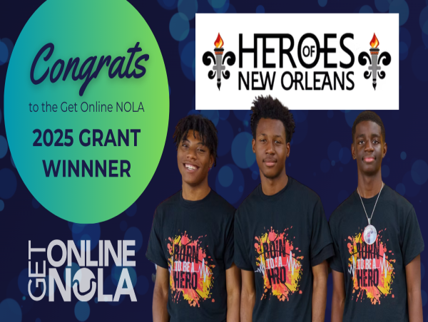 Grassroots Youth Advocacy Nonprofit Wins Free Website through Get Online NOLA Grant
