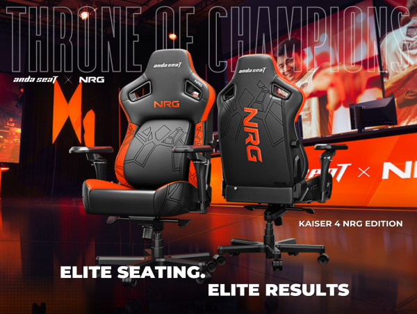  AndaSeat and NRG Unveil NRG Edition: Competitive Insight Meets Engineering Precision 